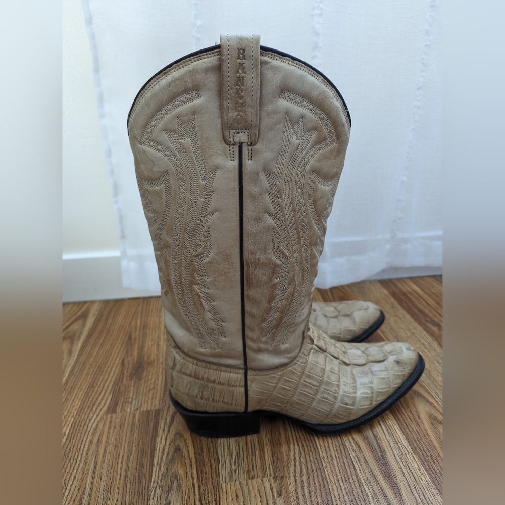 Rancho Leather Cowboy Boots